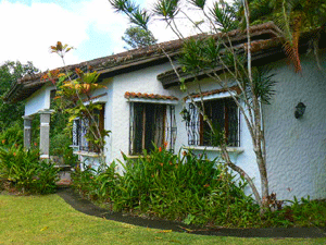 The homes, though different in sizes and floor plans, all have the same building materials and semi-colonial style. 